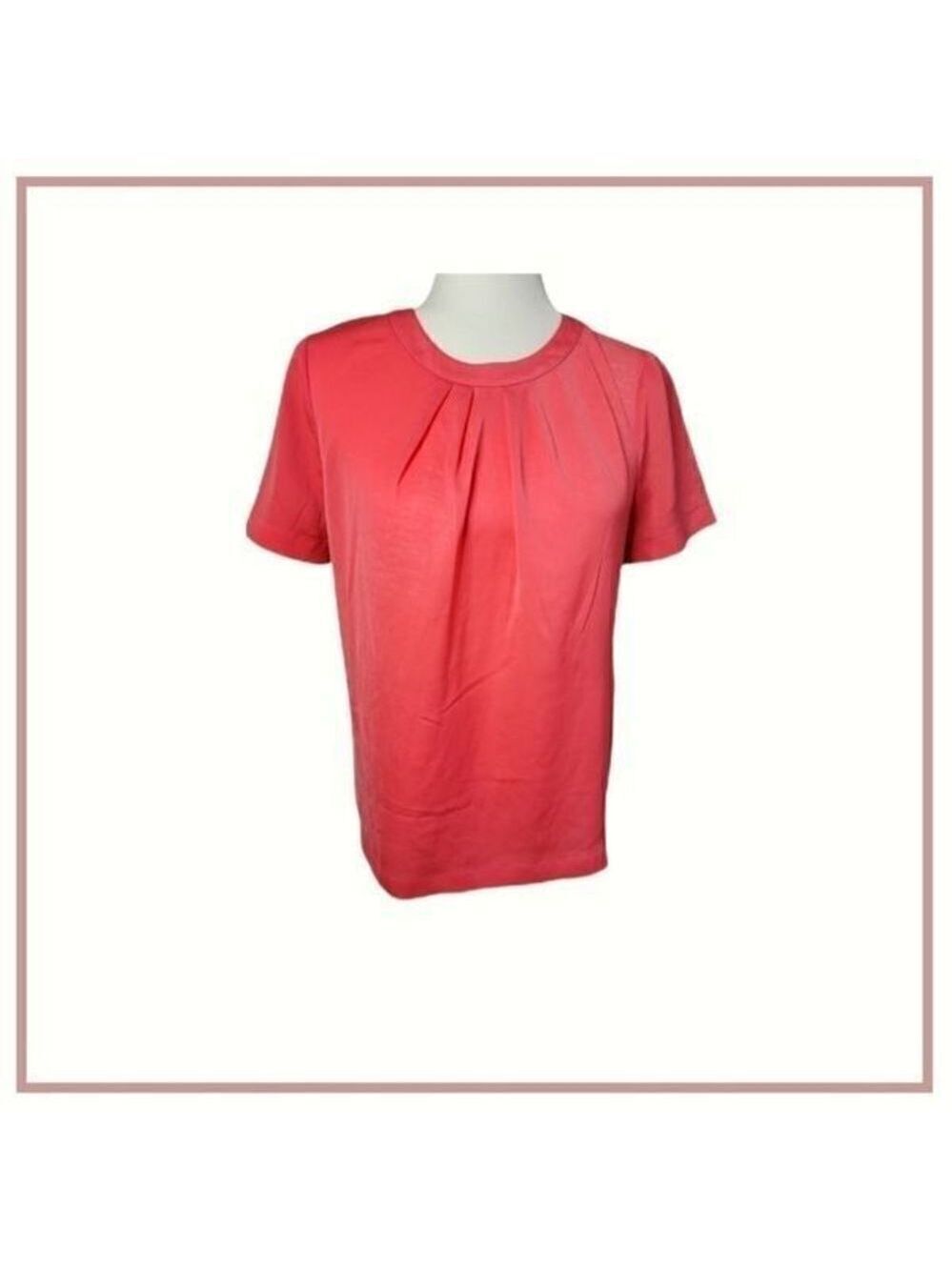 J.Crew pink short sleeve blouse xs
